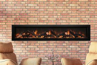 Amanti Panorama Deep 88" Smart Electric Fireplace