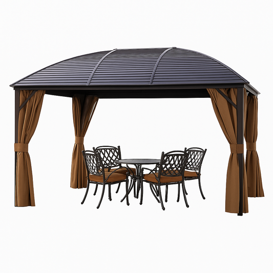 IronPeak Deluxe Hardtop Patio Gazebo