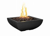 American Fyre Designs 36" Bordeaux Square Fire Bowl