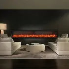 Amanti Panorama Deep 88" Smart Electric Fireplace