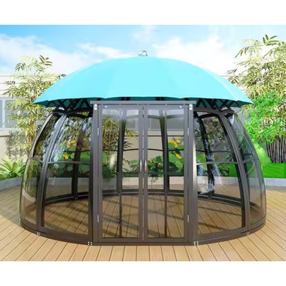AquaDome All-Season Glass Pod Gazebo