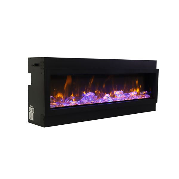 Amanti Panorama Deep 88" Smart Electric Fireplace