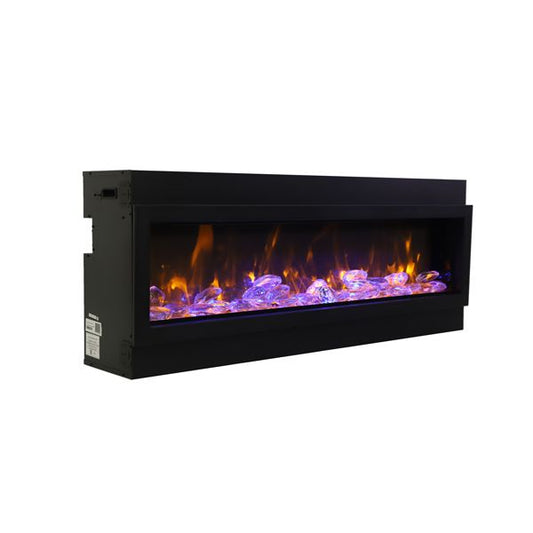 Amanti Panorama Deep 88" Smart Electric Fireplace