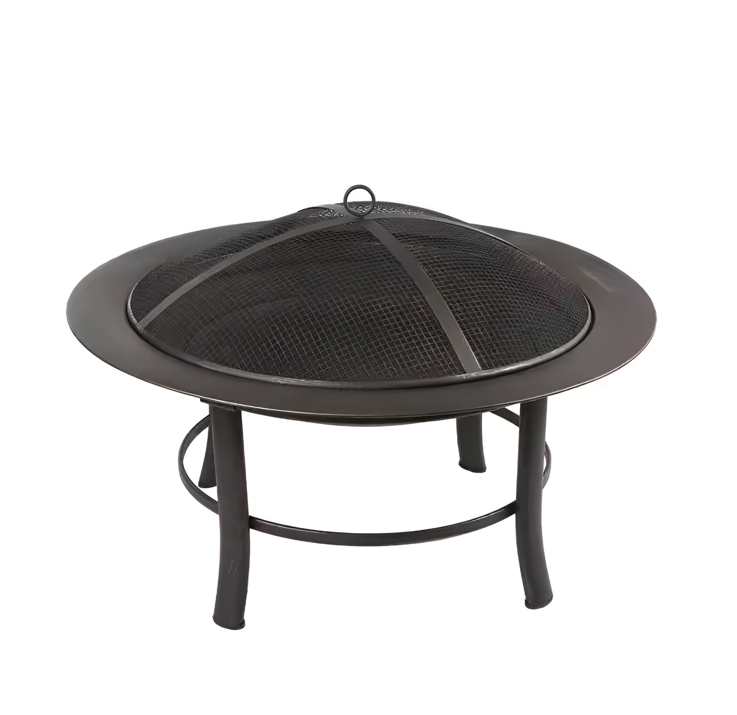EmberFlare 28" Steel Patio Fire Pit