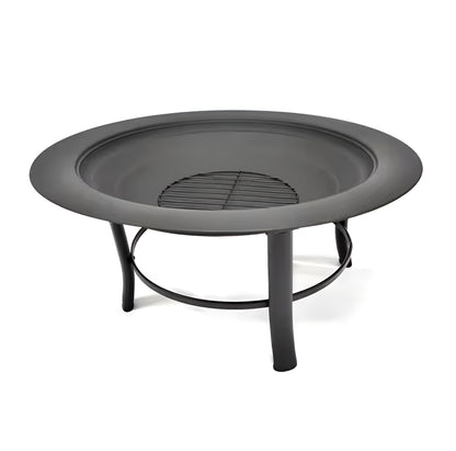 EmberFlare 28" Steel Patio Fire Pit