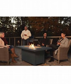Napolean Hampton Rectangle Patio Flame Table