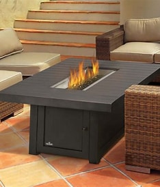 Napolean St Tropez Rectangle Patioflame Table LP