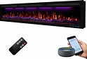 Amanti Panorama Deep Smart Electric Fireplace 72 inch