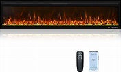 Amanti Panorama Deep Smart Electric Fireplace 72 inch