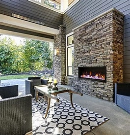 Amanti Panorama Deep 60 Inch Fireplace